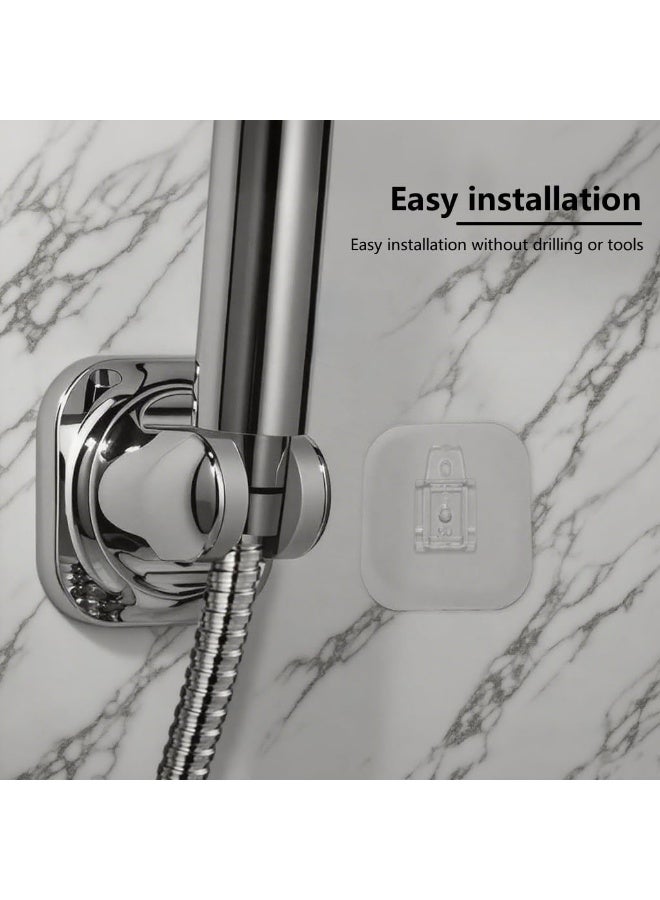 jaexest No-Drill Adjustable Shower Head Holder | Universal Suction Mount for Bathroom & Shower Wall - Image 5